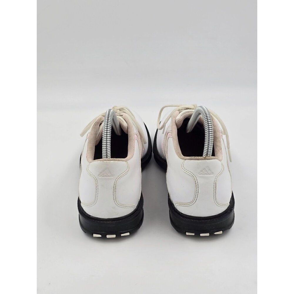 Adidas Z-Traxion Women Size 8 White/Pink Golf Cleats Golf Shoes - Picture 4 of 8